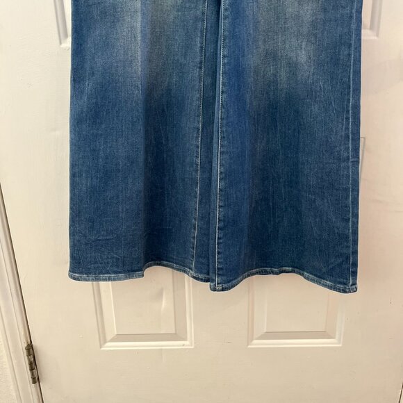 NYDJ Woman's Plus-Size Mia Palazzo Fairmont Stretch Flair Jeans Sz 14 - Picture 5 of 16